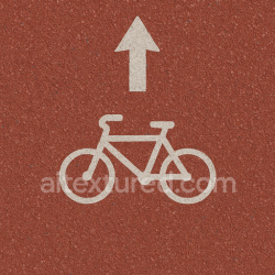 seamless Bike Lane Asphalt Colored texture 1024x1024 free download PBR