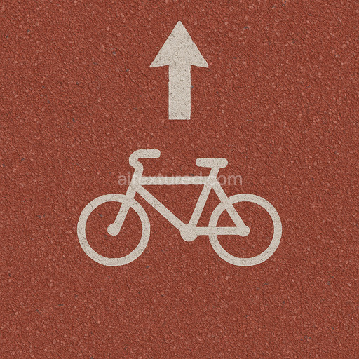 Bike Lane Asphalt Colored