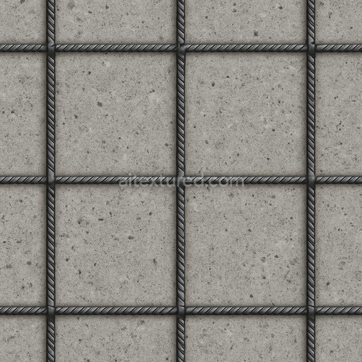 Synthetic Reinforced Concrete Texture Seamless 1024X1024