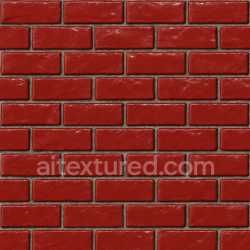 seamless Shiny Painted Brick Texture Seamless texture 8k free download PBR