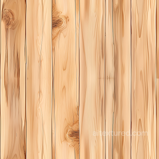 Pinewood Planks PBR Texture Featuring Natural Grain and Knots seamless Wood PBR texture
