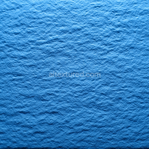 Preview — Seamless 3D Felt PBR Texture Featuring Soft, Dense Blue Wool Surface