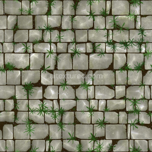 Stylized Archviz Cobblestone Dirt Floor Ground Pebbles — Seamless PBR Texture