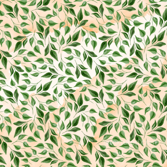 Watercolor Greenery Seamless Texture with Delicate Leaf Patterns watercolor greenery texture preview