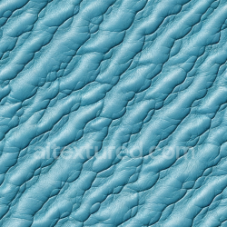 seamless Seamless 3D Wrinkled Blue Leather PBR Texture with Detailed Grain and Soft Sheen texture 8k free download PBR