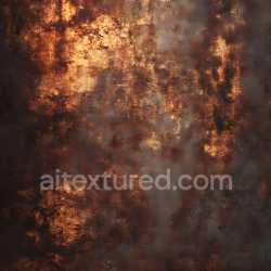 seamless Seamless 3D Cracked Rusty Metal PBR Texture with Weathered Corrosion and Holes texture 8k free download PBR