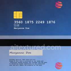 seamless Card Payment Plastic Seamless Blue Modern Texture Pbr Realistic Smooth texture 8k free download PBR