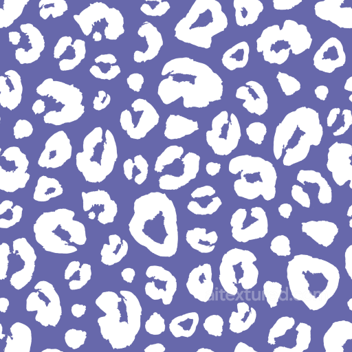 Leopard Print Fabric Texture in White on Lavender seamless Leopard Print PBR texture