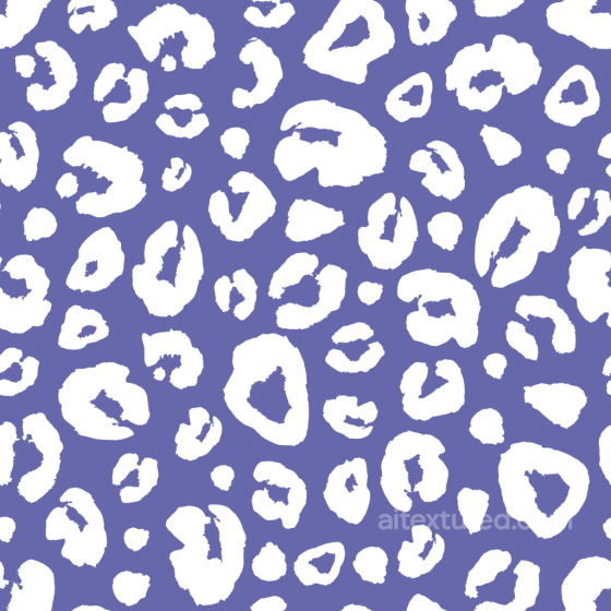 Leopard Print Fabric Texture in White on Lavender Leopard Print texture preview