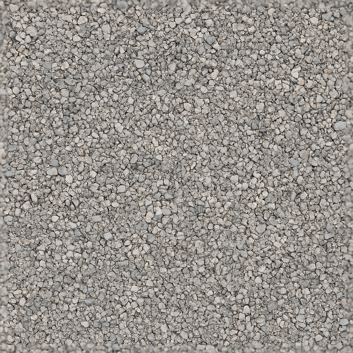 Of Gravel Driveway With Compacted Gravel And Stone Chips seamless PBR texture preview