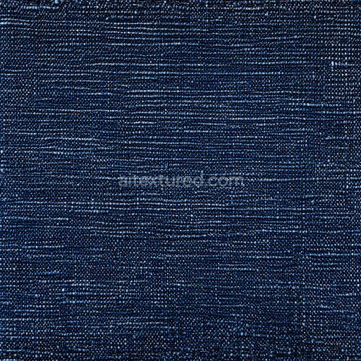 Seamless 3D PBR Cracked Denim Fabric Texture with Worn Blue and Indigo Pattern