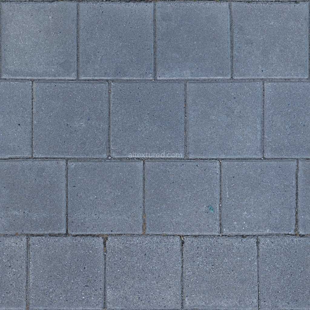 Seamless paving stones texture in gray color