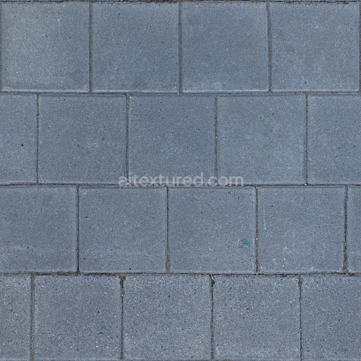 Paving Stone Seamless Tileable Gray Rough Urban Modern Textured Hard