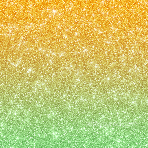 Glitter Texture Featuring Orange to Green Gradient Sparkle seamless Glitter PBR texture