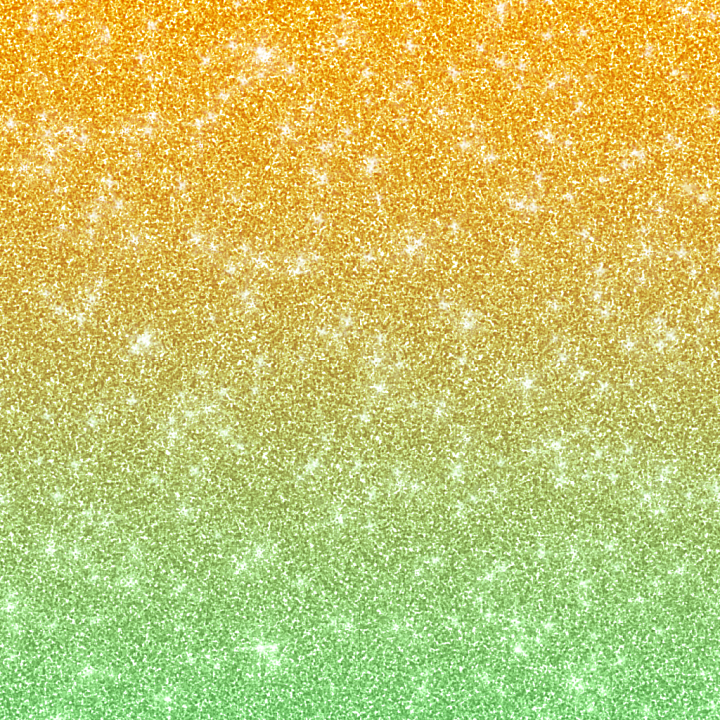 Glitter Featuring Orange to Green Gradient Sparkle seamless PBR texture preview
