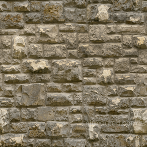 Rough Uneven Stone seamless Stone PBR texture
