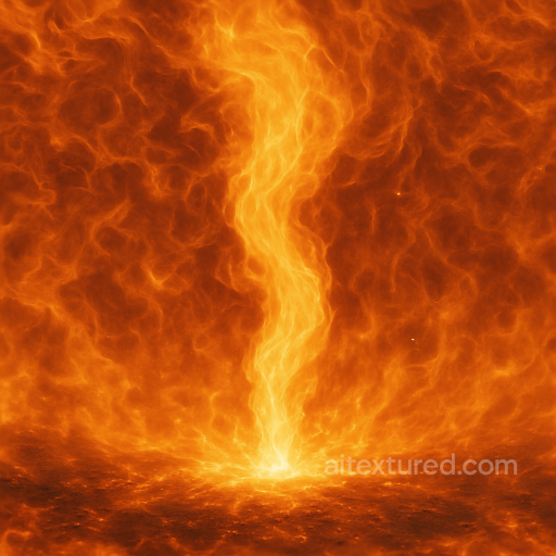 Illustrating Firestorm With Intense Fire Vortex And Thermal Damage In Detailed 8K PBR seamless Explosion PBR texture