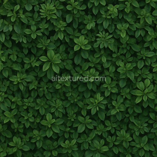 Natural Dense Foliage Texture Seamless 1024X1024