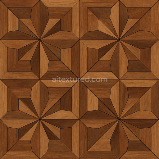 Geometric Wood Floor Seamless Texture