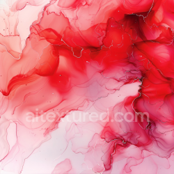 seamless Seamless 3D Alcohol Ink PBR Texture Featuring Red and Pink Fluid Waves with Delicate Veins texture 8k free download PBR