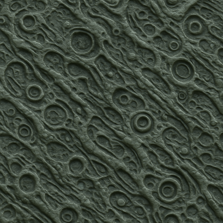 Patterned Alien Surface seamless PBR texture preview