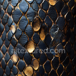 seamless Seamless 3D PBR Texture of Dark Reptilian Skin with Rough, Glossy Scales texture 8k free download PBR