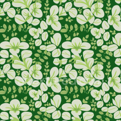 seamless Seamless 3D PBR Texture Featuring Stylized Green Clover and Leaf Pattern texture 8k free download PBR