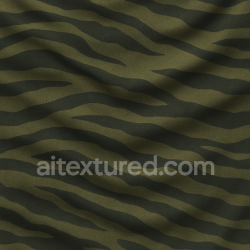 seamless Seamless 3d texture pbr 8k tiger stripe camo with rippling fabric and blending colors texture 8k free download PBR