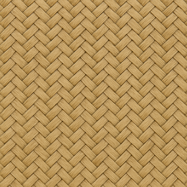 Wallpaper With Scandinavian Bamboo And Woven Rattan Textile Pattern seamless PBR texture preview