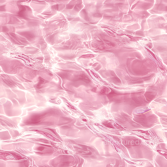 Pink Pool Water PBR Texture with Soft, Wavy Ripples and Glossy Highlights Water texture preview