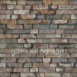 seamless Bricks Seamless Pbr Texture Tileable Rough Weathered Color Realistic Surface texture 8k free download PBR