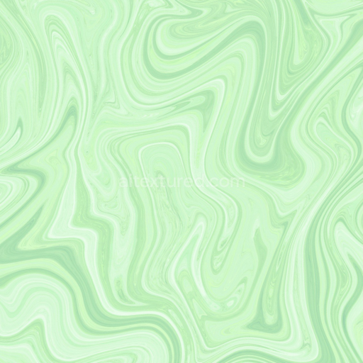 Seamless 3D PBR Green Marble Watercolor Texture with Soft Flowing Patterns