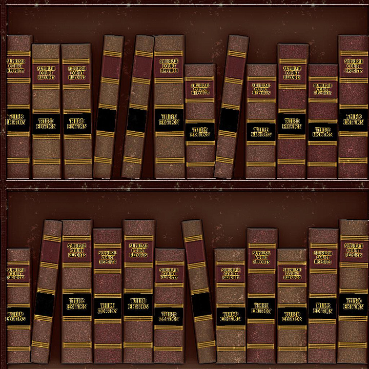 Wooden Bookshelf with Books seamless PBR texture preview