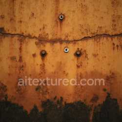 seamless Seamless 3D PBR Rusted Metal Texture with Horizontal Crack and Corrosion texture 8k free download PBR