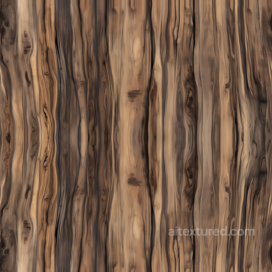 Rustic Wood Planks PBR Texture with Knots and Grain Variations Wood texture preview
