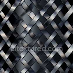 seamless Seamless 3D Woven Steel Metal PBR Texture with Brushed and Polished Strips texture 8k free download PBR