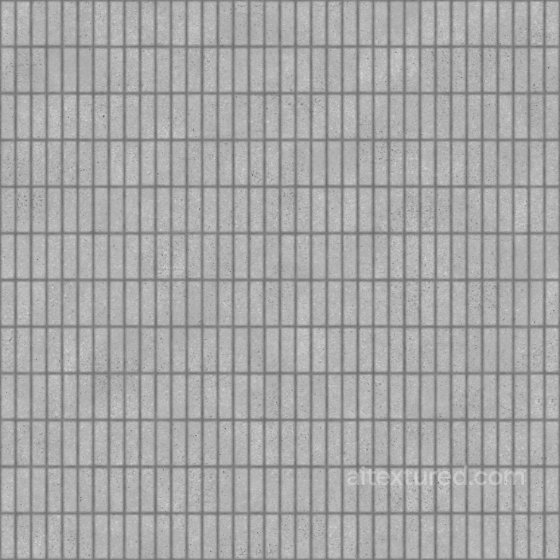 Split Rib Concrete Blocks | Free PBR Concrete texture preview