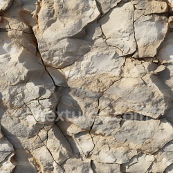 seamless Seamless 3D Cracked Clay Stone Ground PBR Texture with Natural Beige Tones texture 8k free download PBR