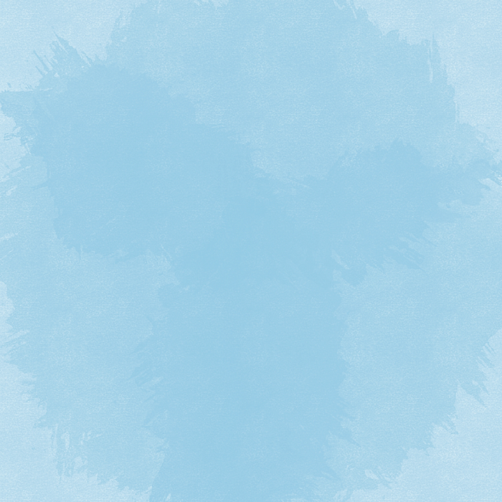 Light Blue Watercolor with Soft Brush Strokes seamless PBR texture preview