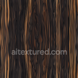 seamless Seamless 3D Ebony Wood PBR Texture Featuring Dramatic Dark and Light Grain Patterns texture 8k free download PBR