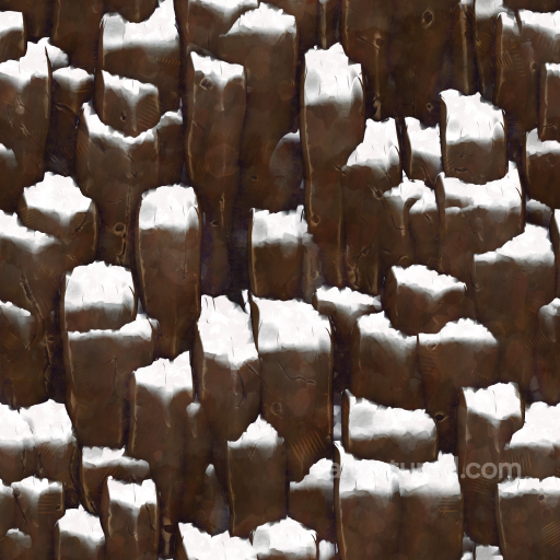 Stylized Cartoon Cliff Rock Stone - Seamless PBR Texture seamless Stone PBR texture