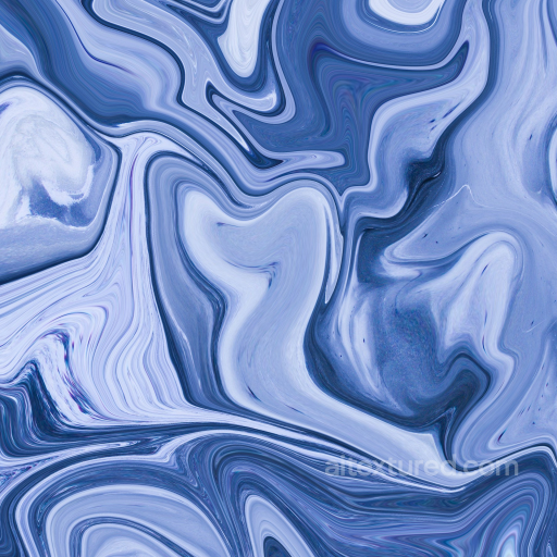 Blue Swirled Marble Texture for PBR 3D Materials seamless Marble PBR texture