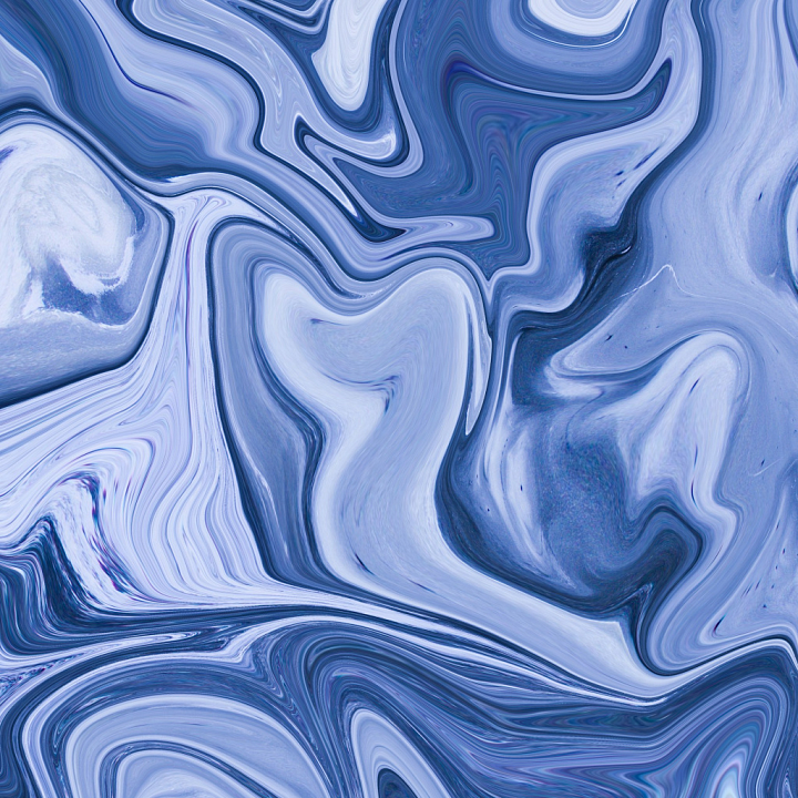 Blue Swirled Marble for Materials seamless PBR texture preview