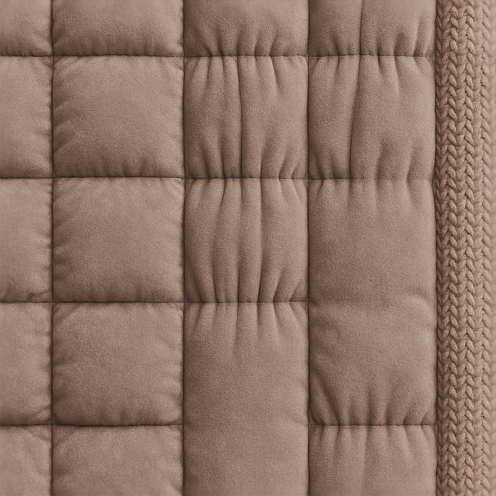 Embossed Raised Quilted Padded Fabric Surface seamless PBR texture preview