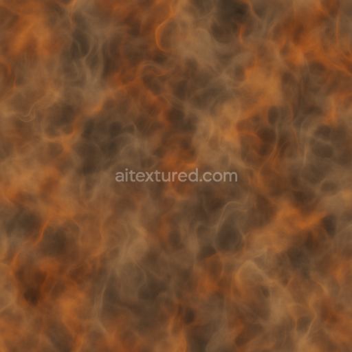 Seamless 3D texture of heat haze and fire smoke veil PBR 8K surface