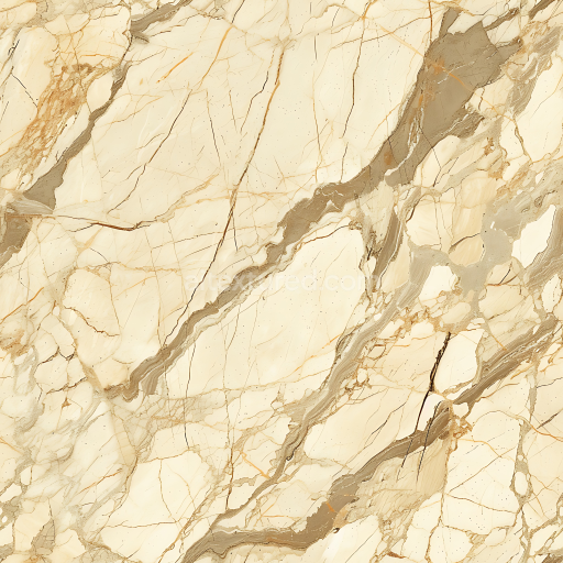 Seamless 3D Crema Valencia Natural Marble PBR Texture with Warm Beige Veins