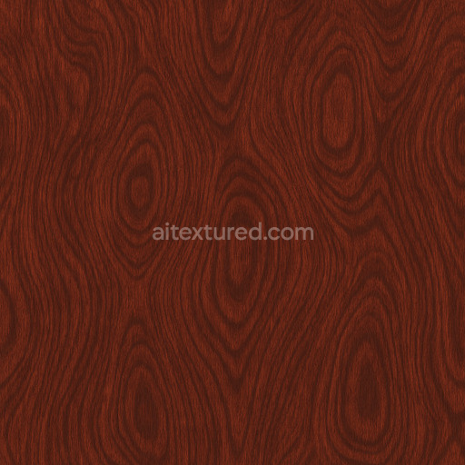 Patterned Mahogany Texture Seamless 1024X1024