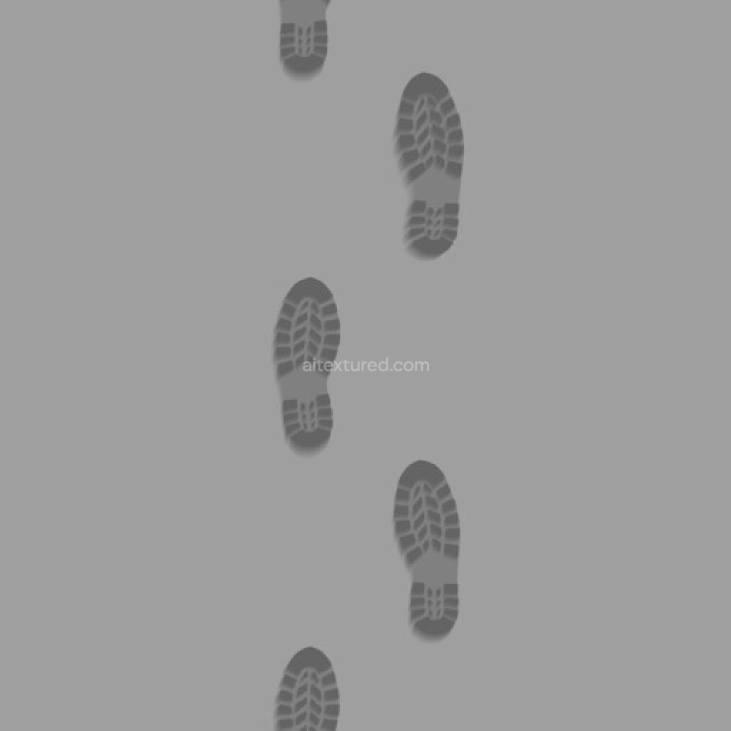 Seamless footsteps texture for realistic applications
