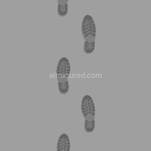 Footsteps Seamless Pbr Texture Dirt Trail Pattern
