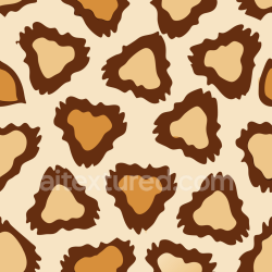 seamless Seamless 3D PBR Leopard Print Texture with Stylized Brown Spots on Beige texture 8k free download PBR